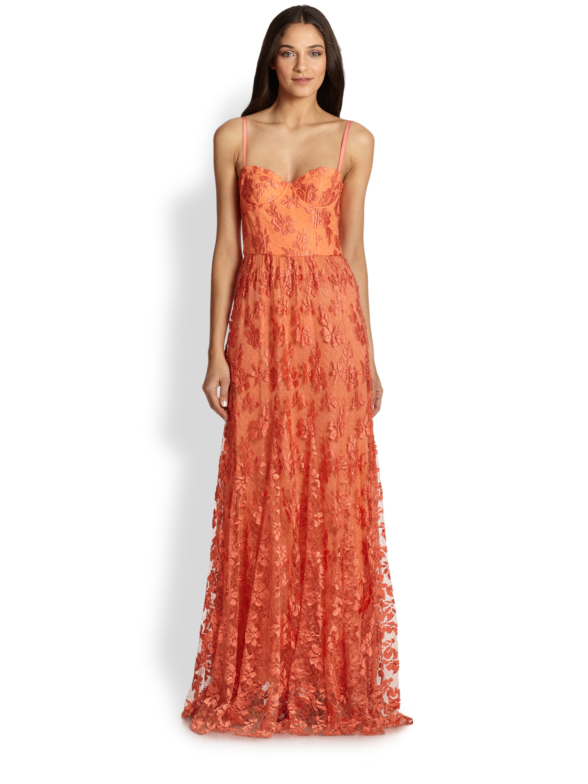 bustier dress maxi