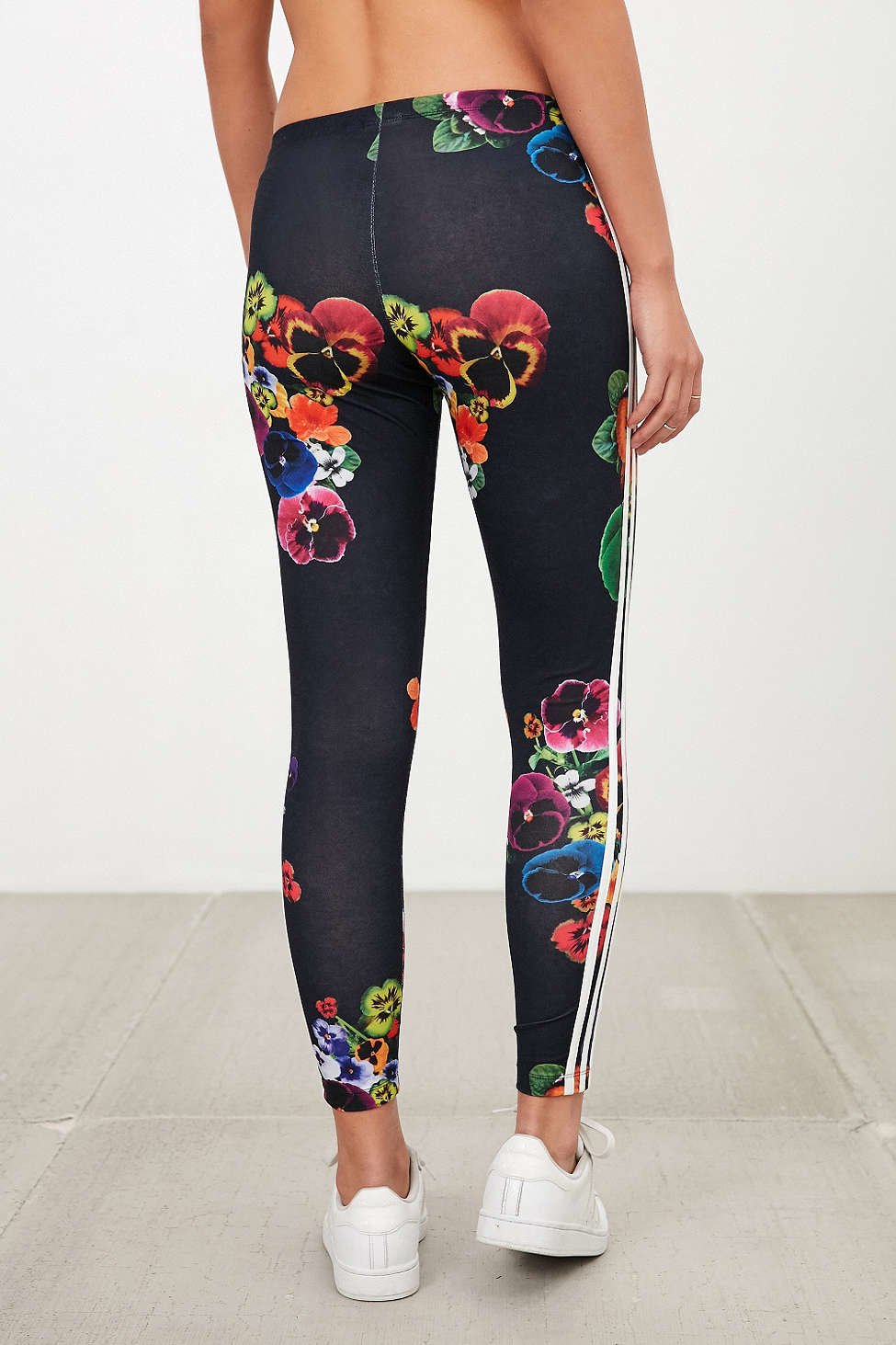 adidas floral print leggings