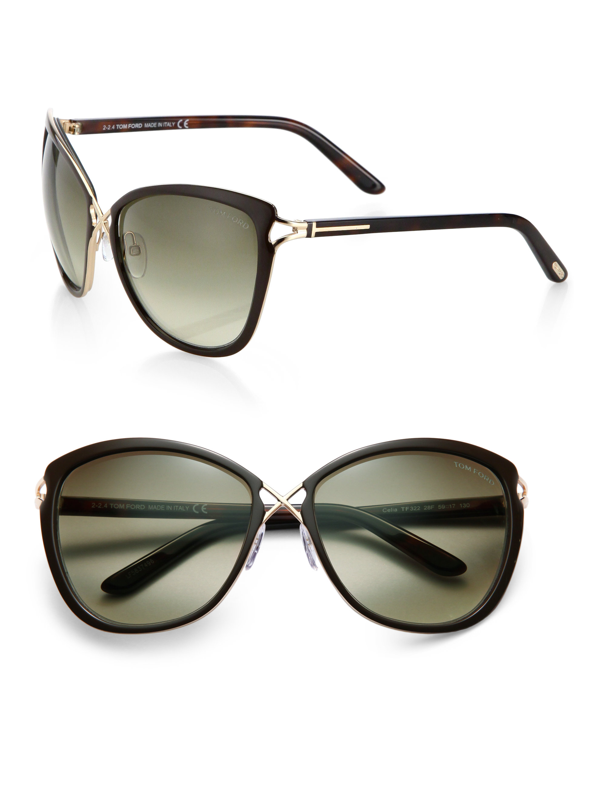 tom ford criss cross aviators