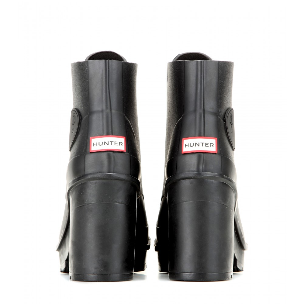 hunter original block heel