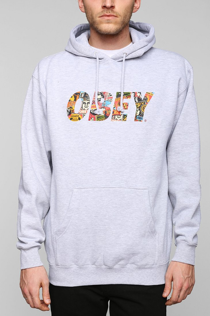 obey hoodie mens