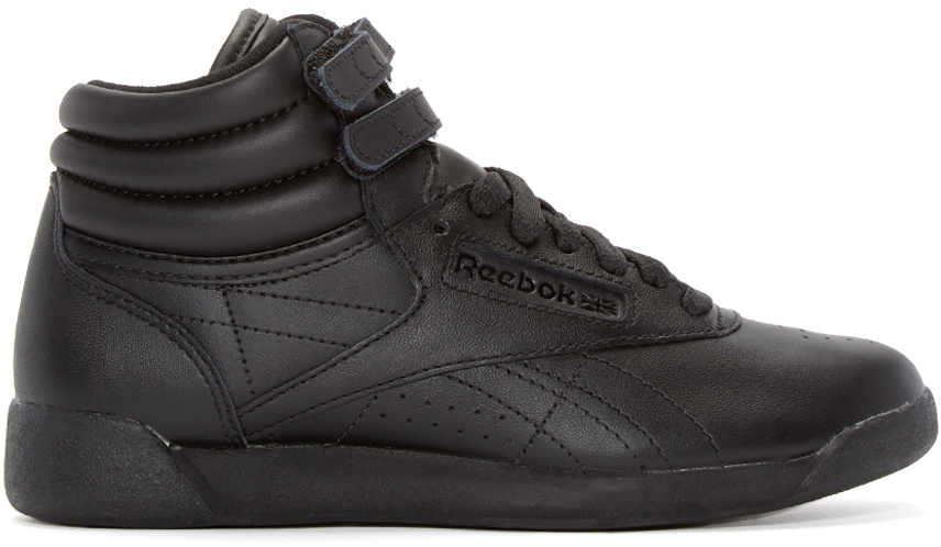 reebok freestyle hi top sneakers