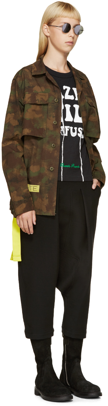 off white sahariana jacket