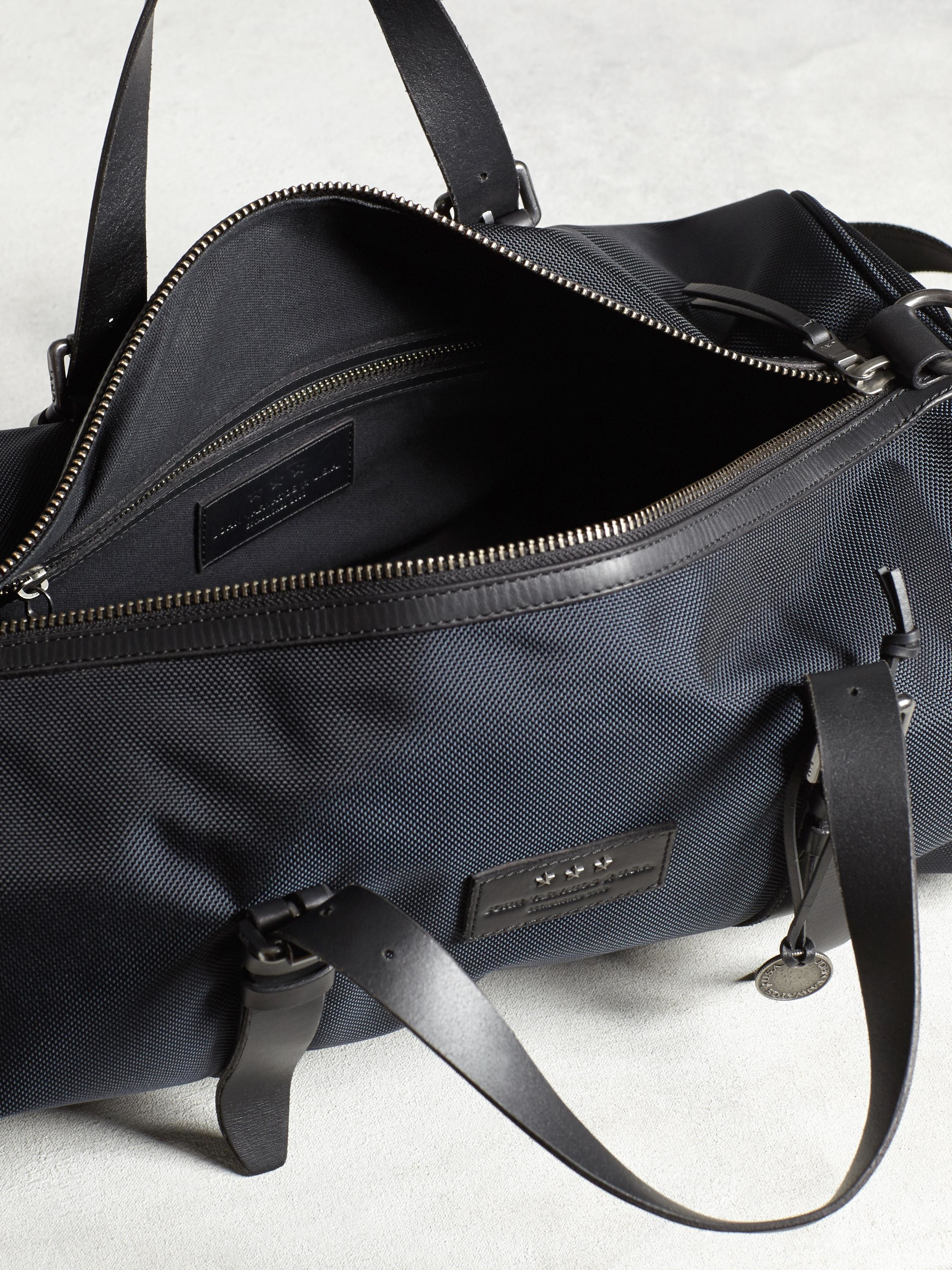 John Varvatos Synthetic Fulton Gym Bag In Navy Blue For Men Lyst John Varvatos Synthetic Fulton Gym Bag