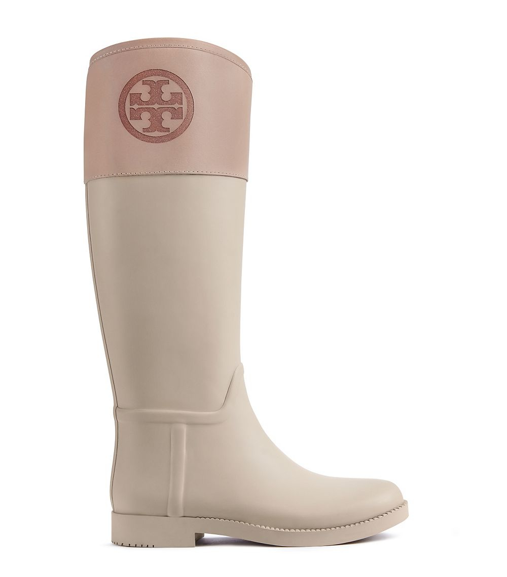 tory burch classic rain boots