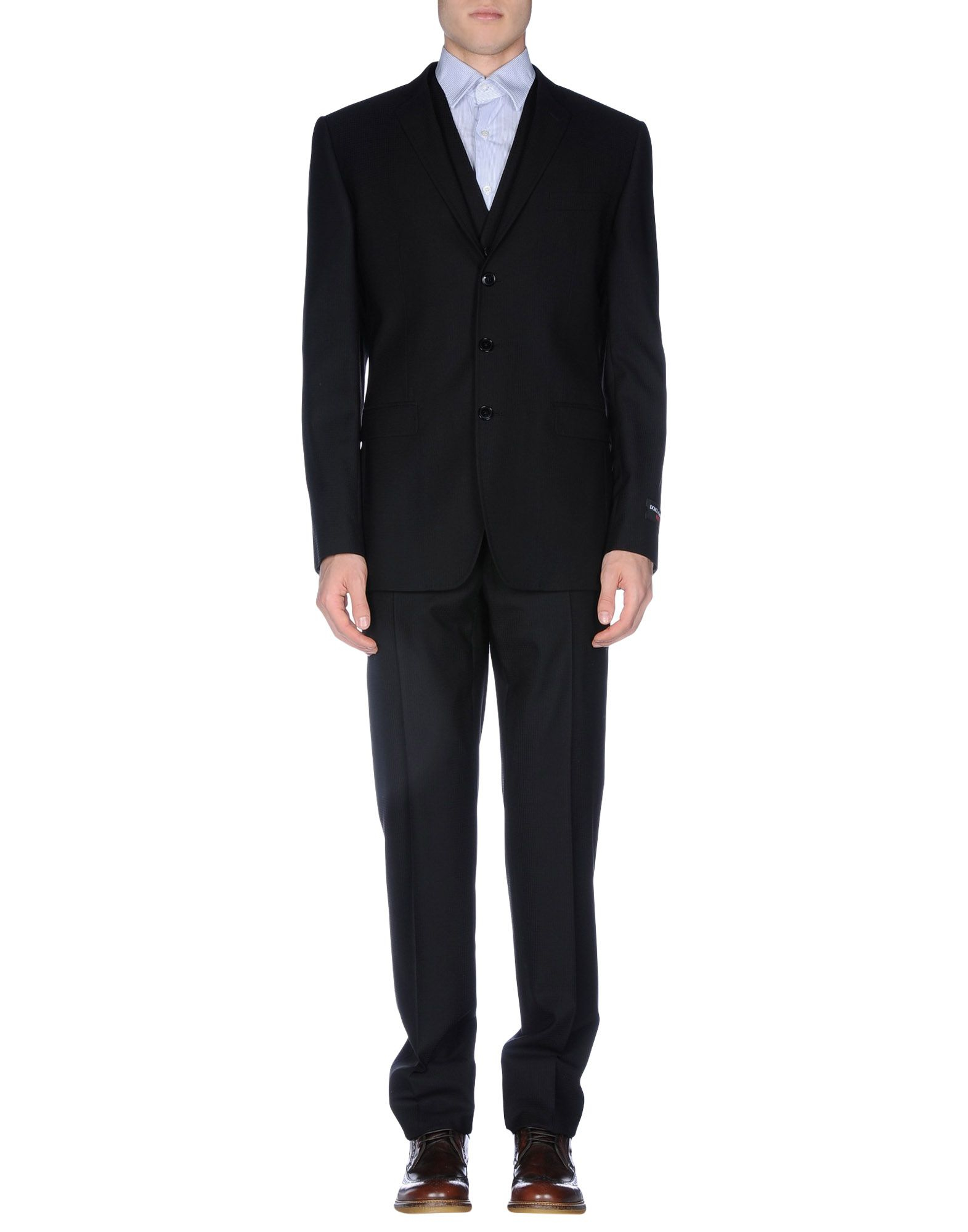 Dolce & gabbana Suit in Black for Men | Lyst