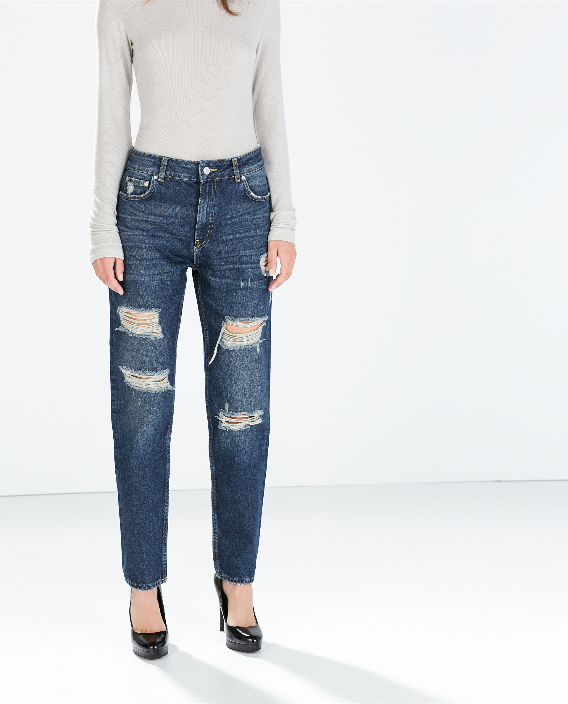 zara relaxed fit jeans