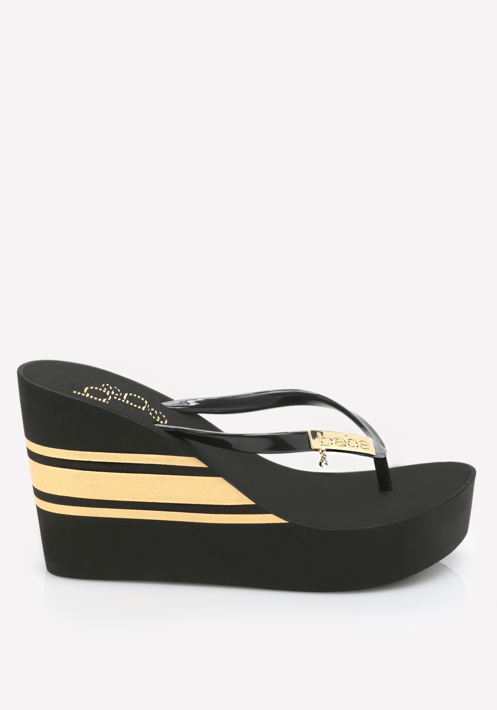 bebe platform sandals