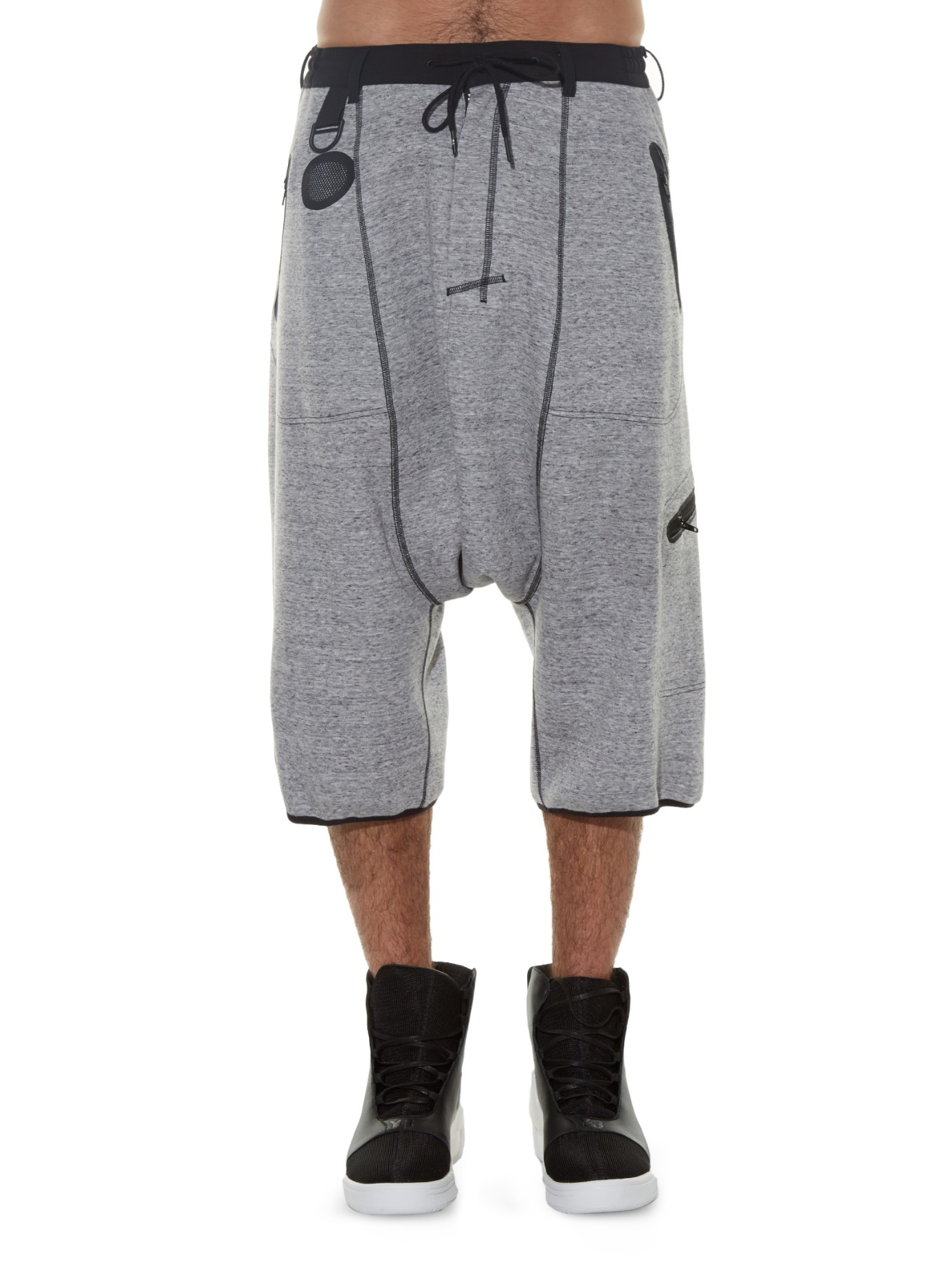 Jersey Shorts in Grey (Gray) for Men - Lyst