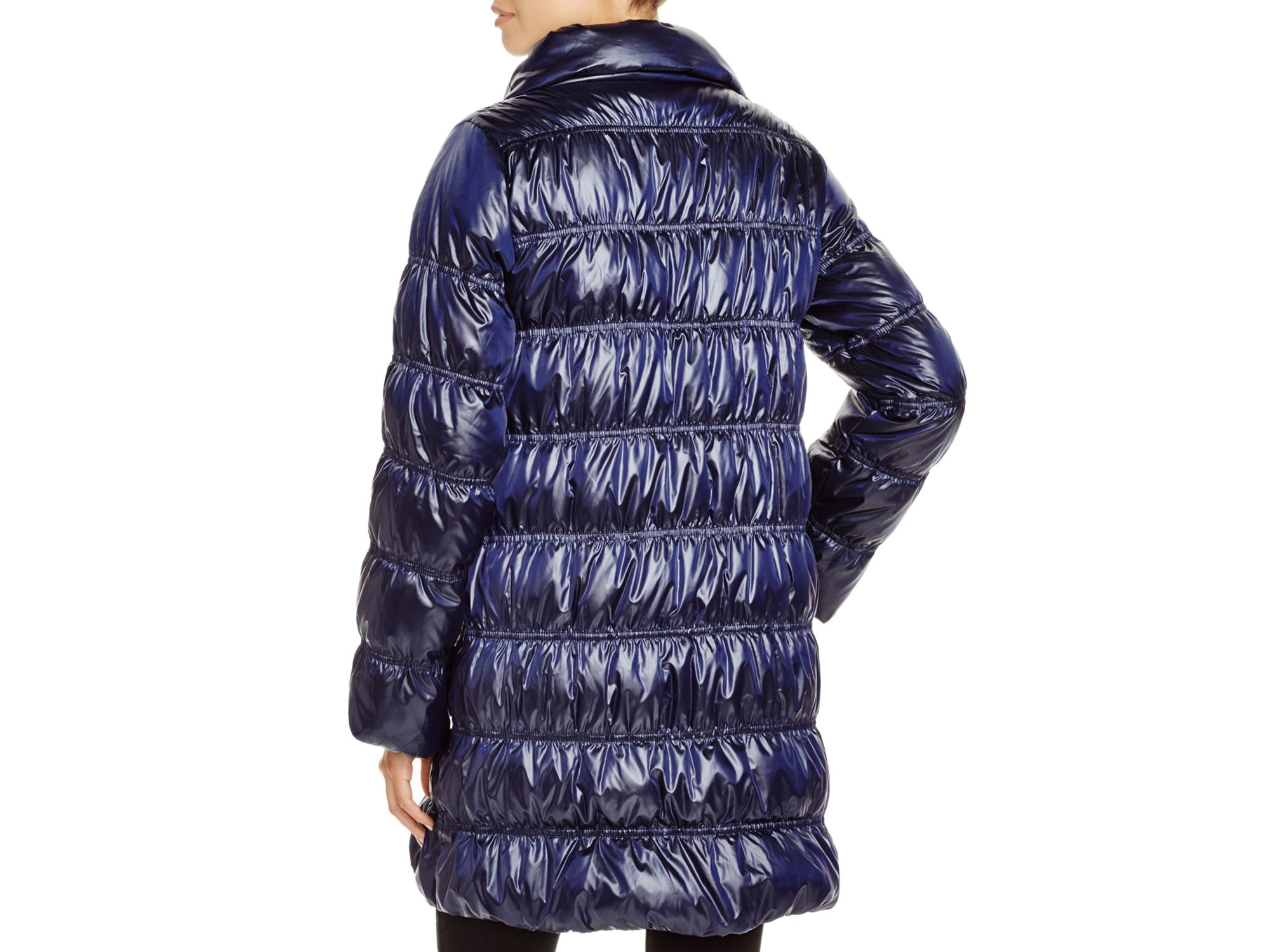 Eileen Fisher Synthetic Down Puffer Coat - Bloomingdale's Exclusive in ...