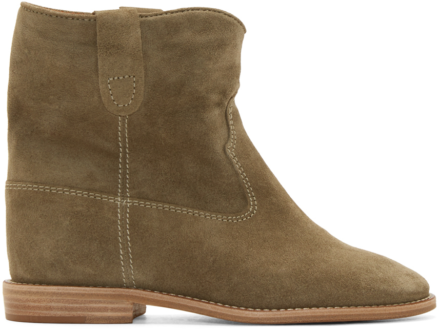 isabel marant green boots