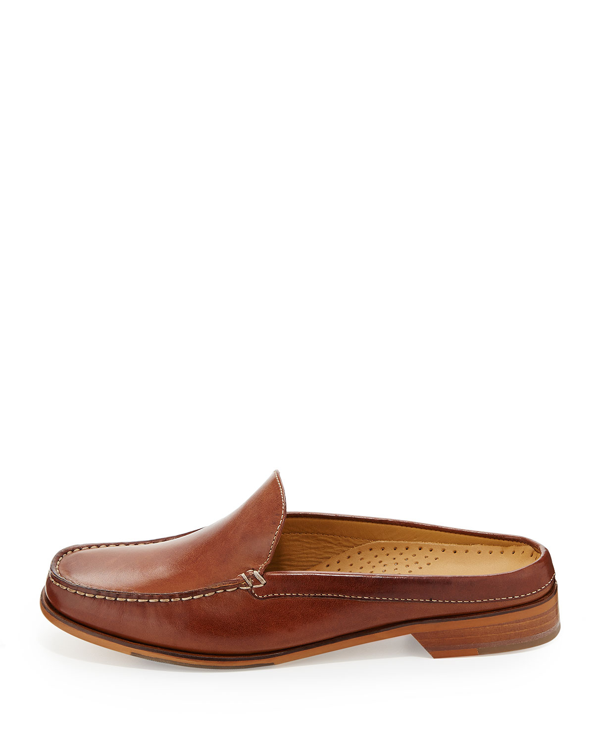 cole haan leather mules