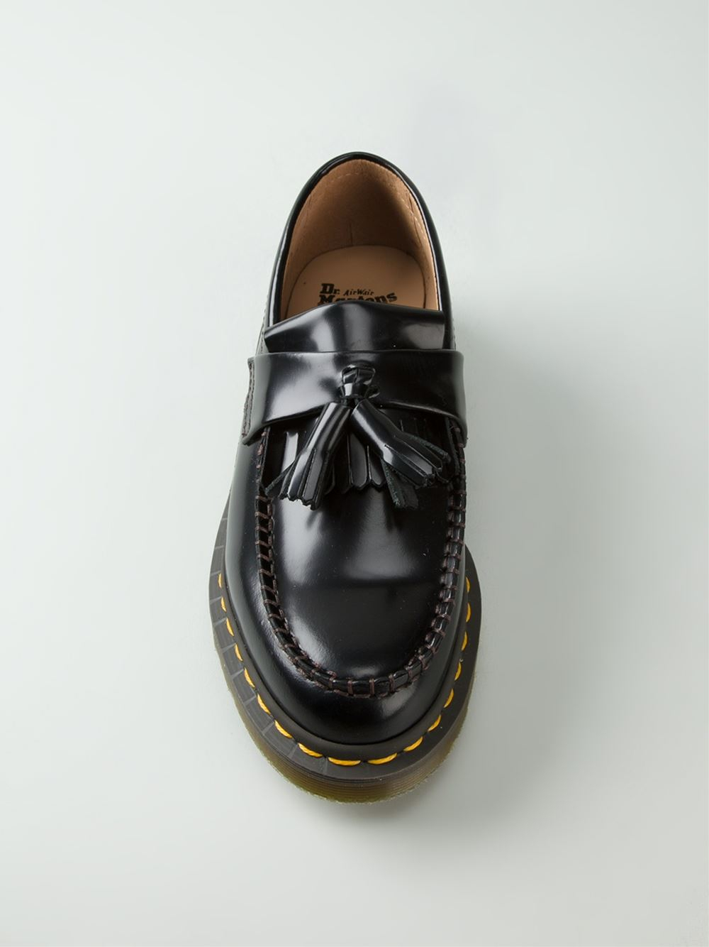 Dr. Martens Comme Des Garçons Tassel Loafers in Black | Lyst