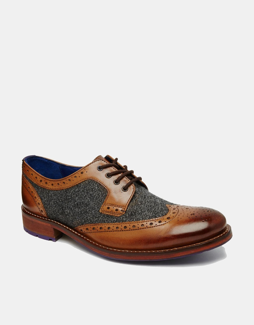 ted baker brown brogues