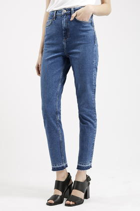 undone hem black joni jeans
