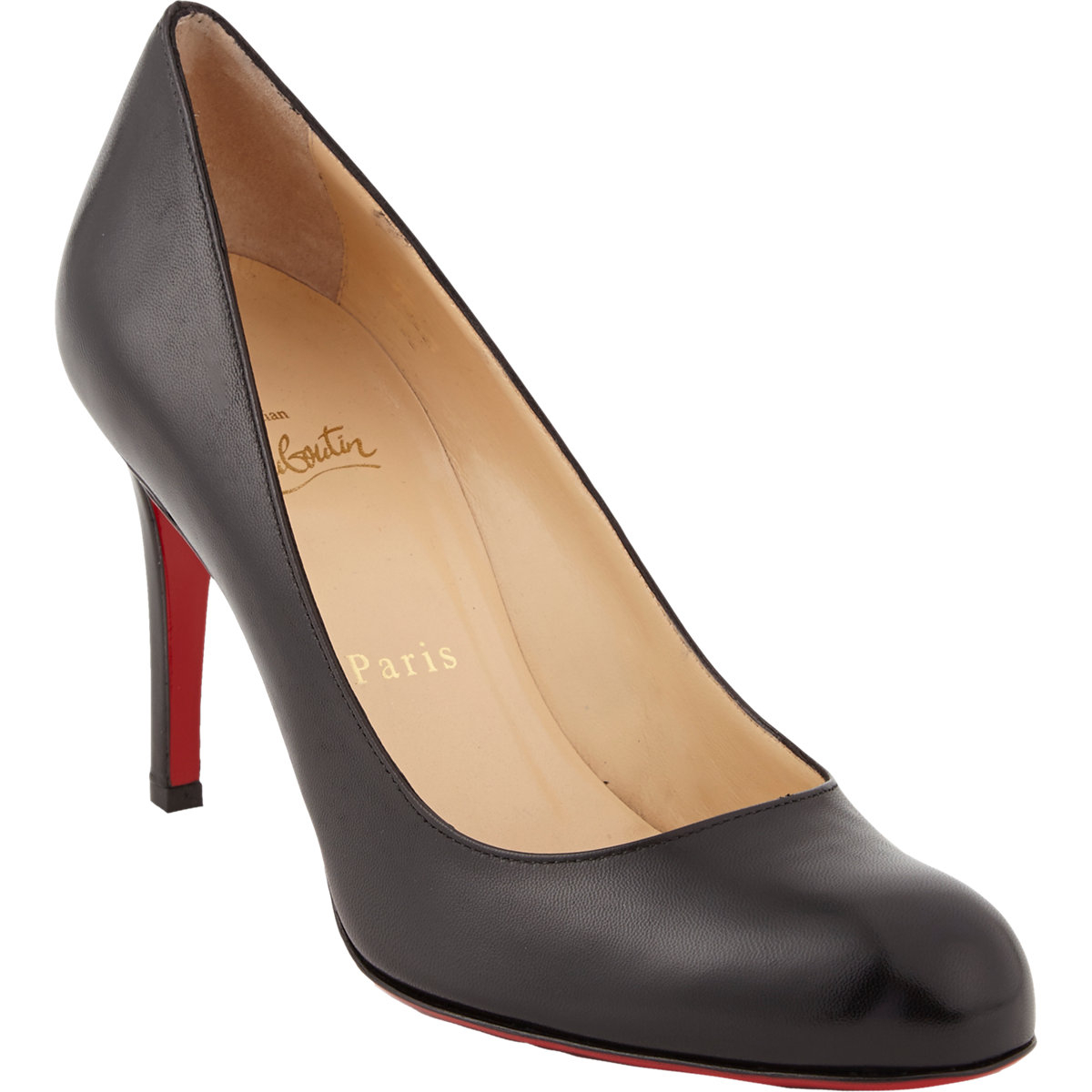 Christian louboutin Simple Pump in Black | Lyst Christian louboutin Simple Pump in Black | Lyst