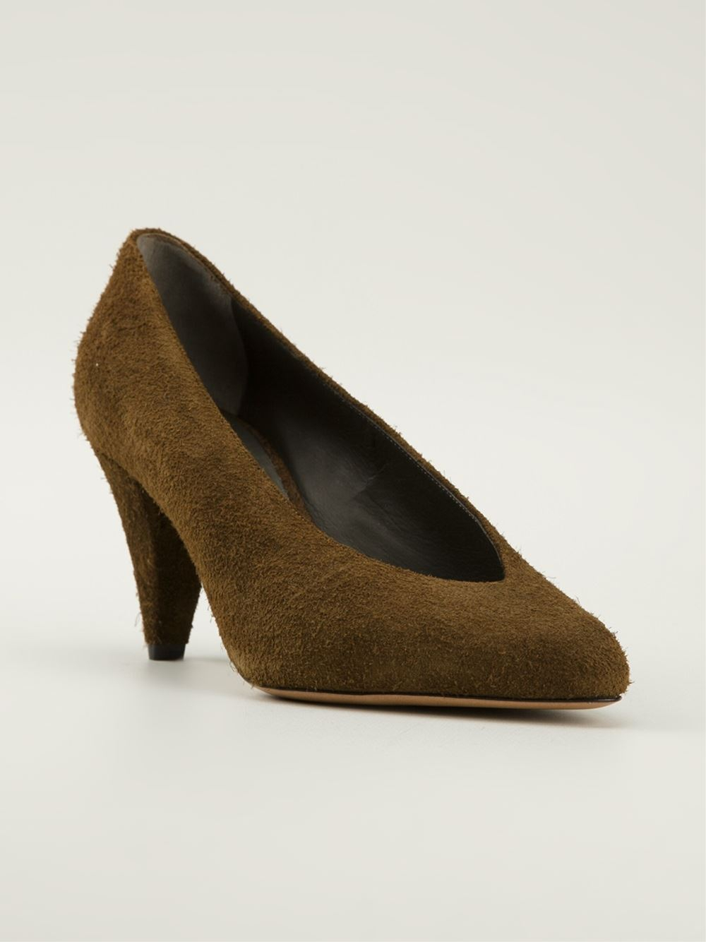 Isabel Marant 'pawson' Pumps in Green - Lyst