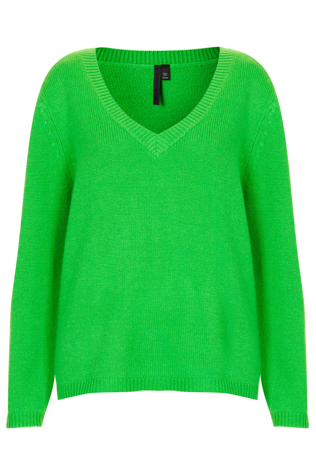 green jumper black jeans