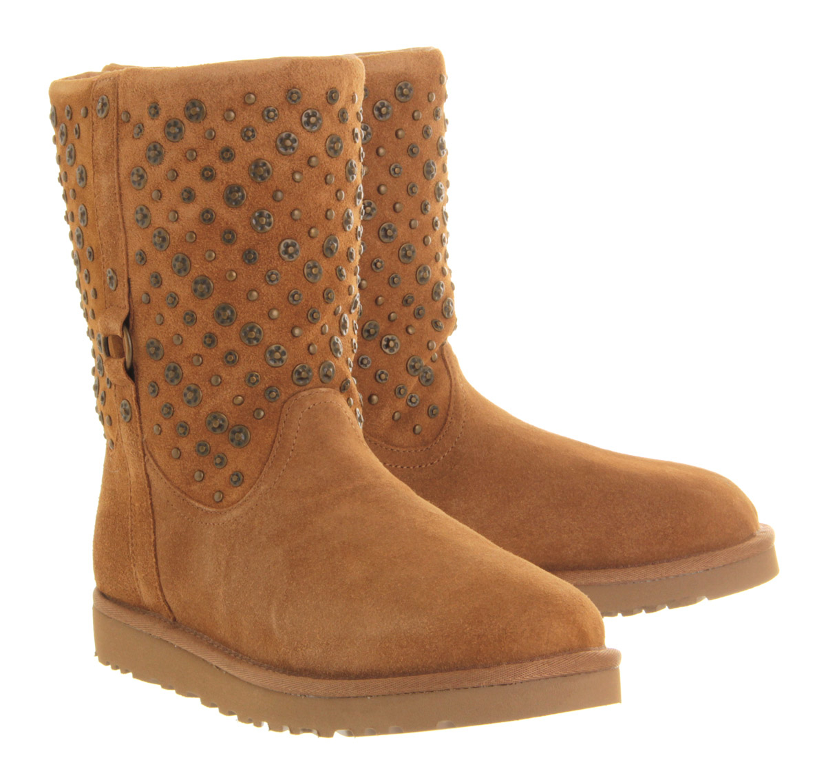 Ugg Elliot Calf Boots in Brown Lyst