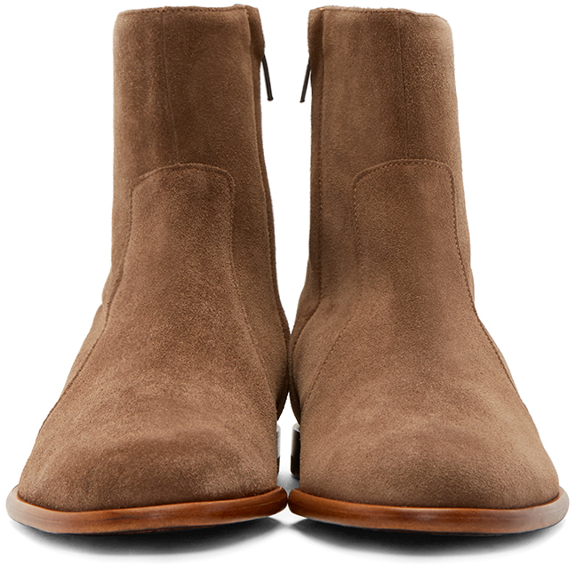 mens chelsea boots with side zip