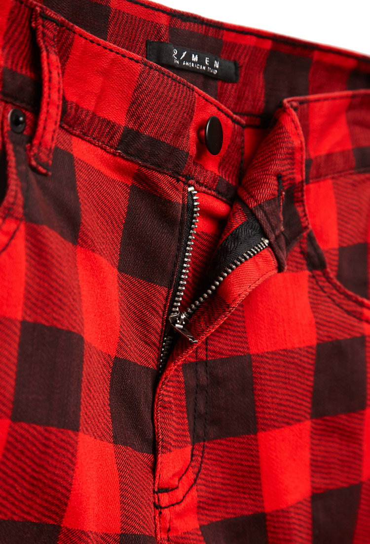 mens buffalo plaid pants