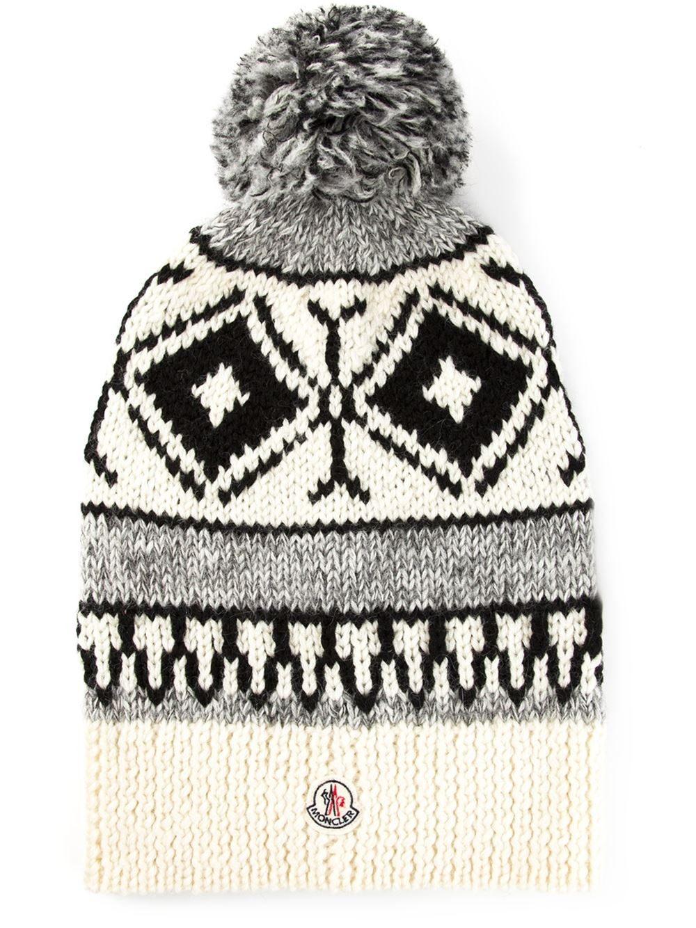 moncler fair isle beanie moncler fair isle beanie