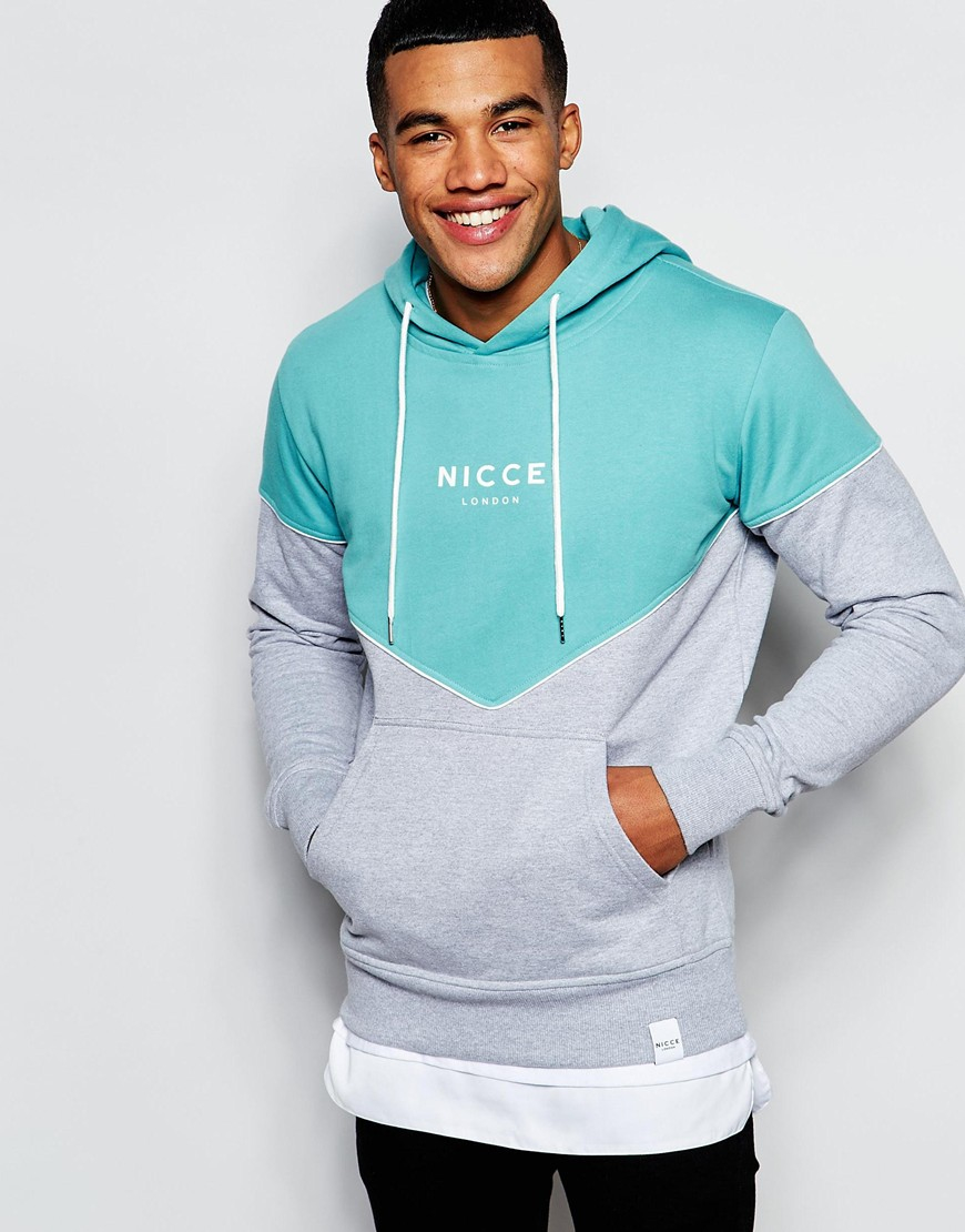 nicce hoodie blue