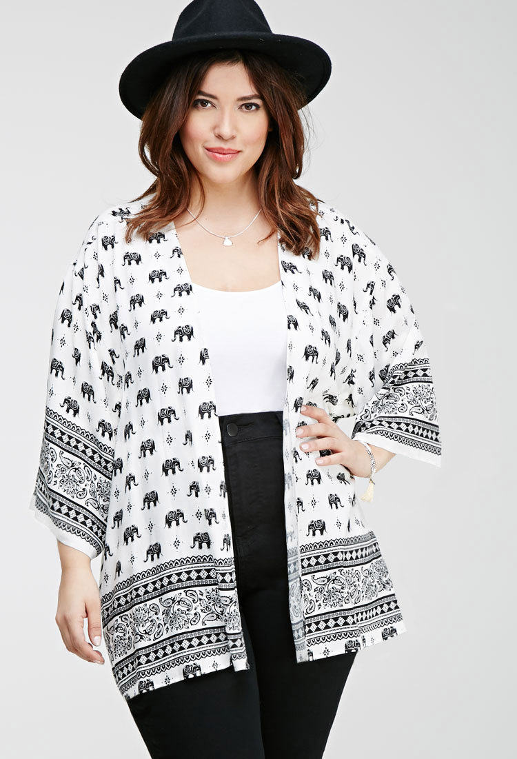 elephant cardigan