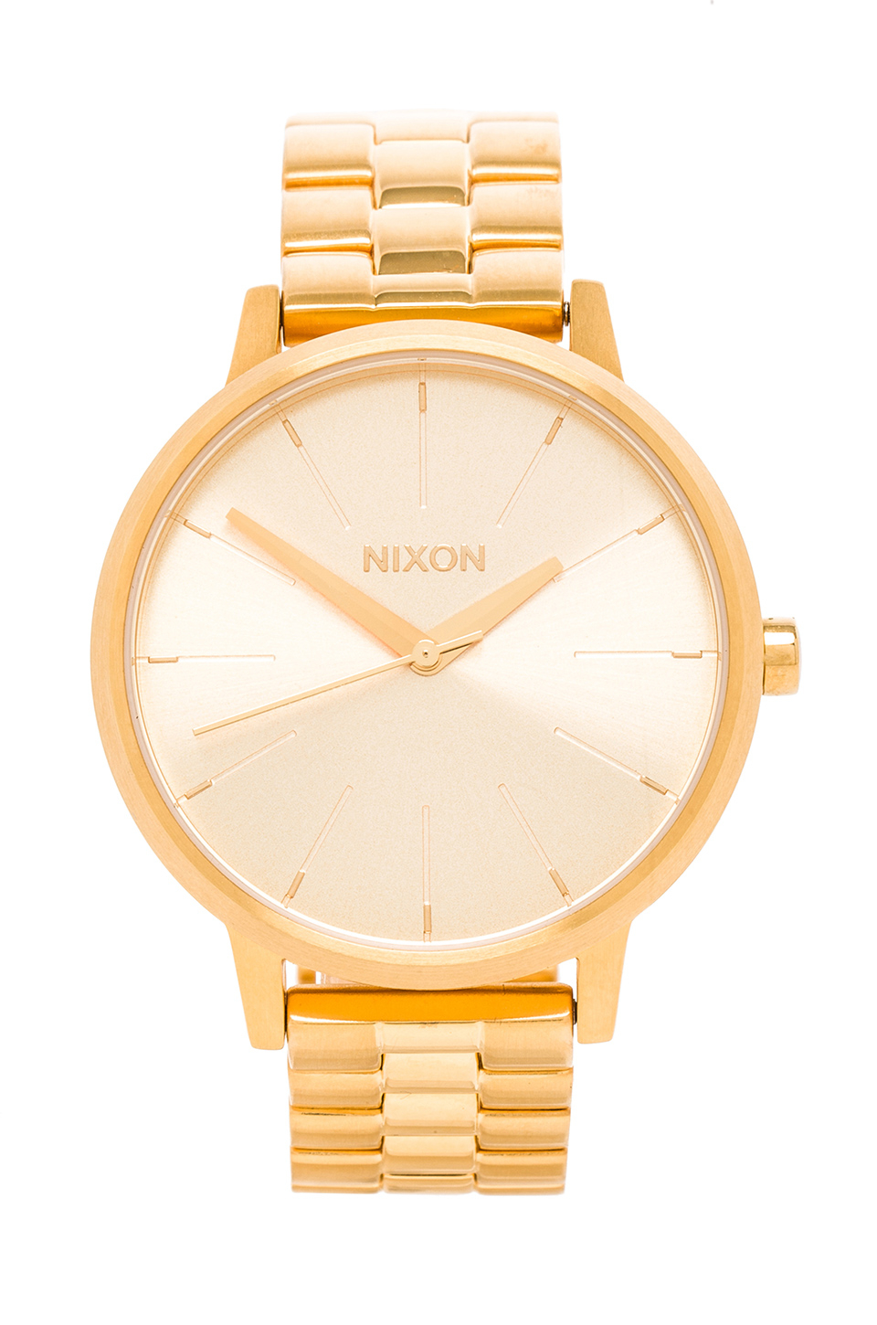 Nixon The Kensington Watch in Gold (all gold) | Lyst
