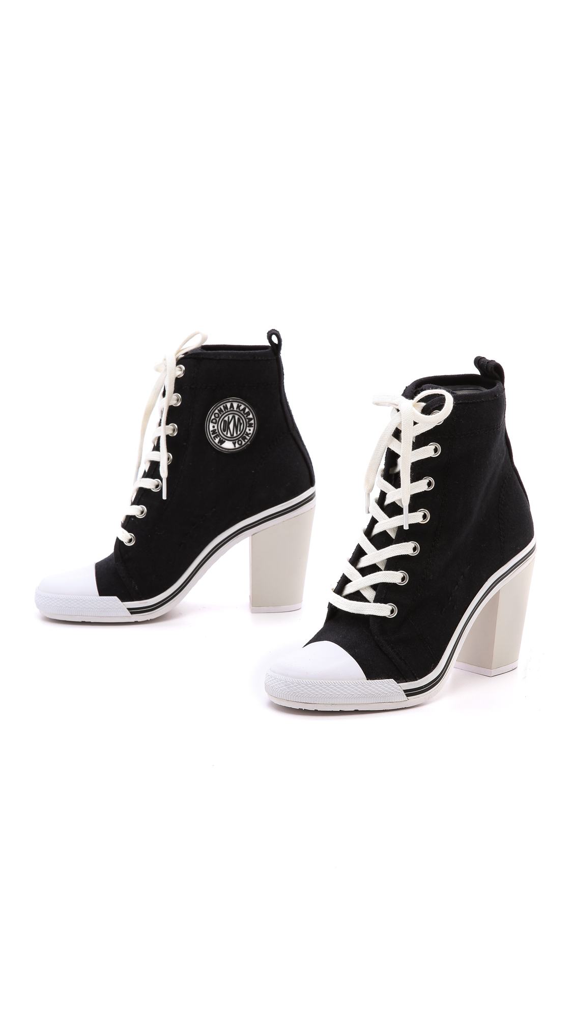 Opening Ceremony High Heel Sneakers in Black | Lyst