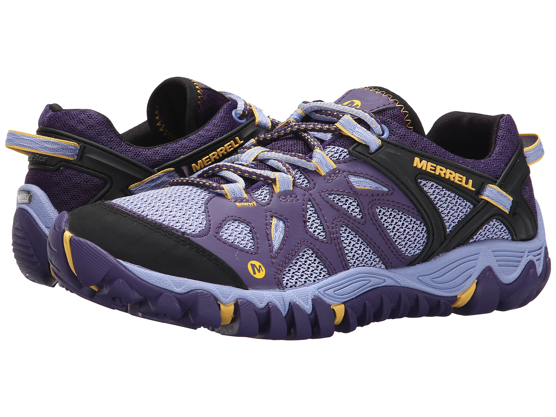 purple merrell shoes