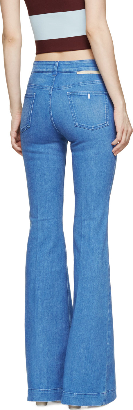 stella mccartney flare jeans