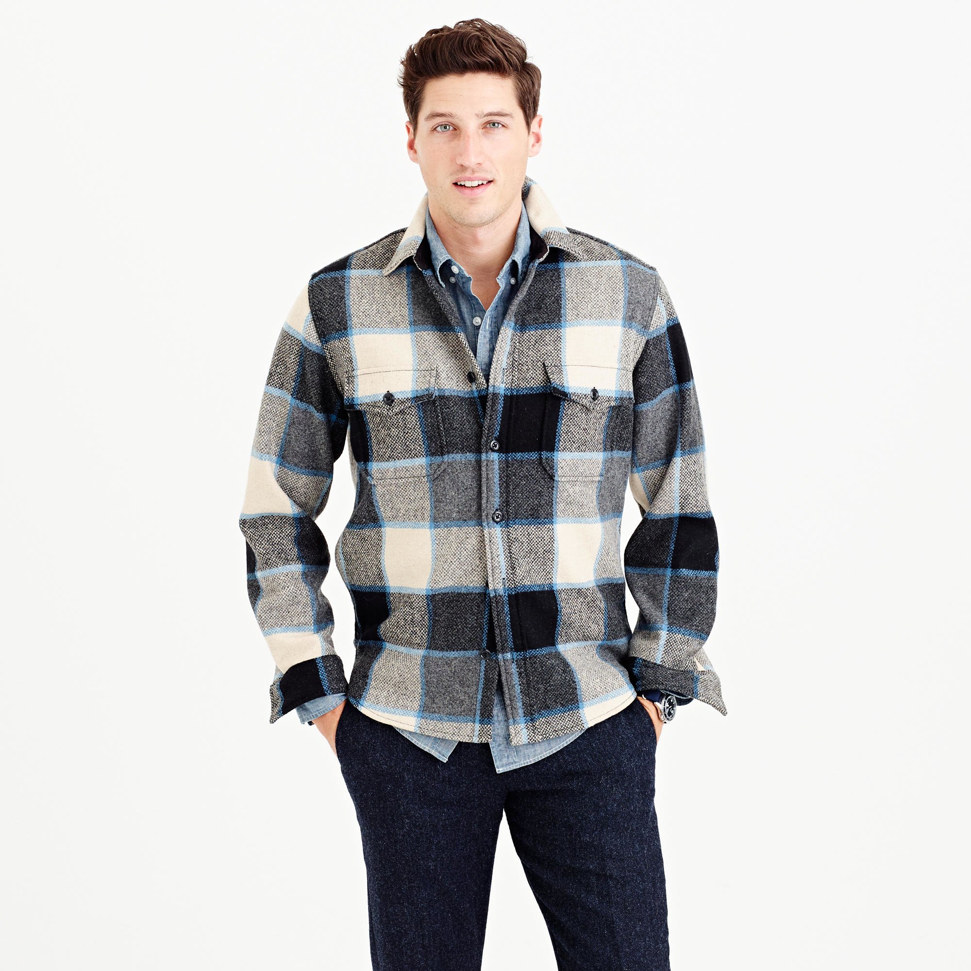 wallace and barnes shirt jacket