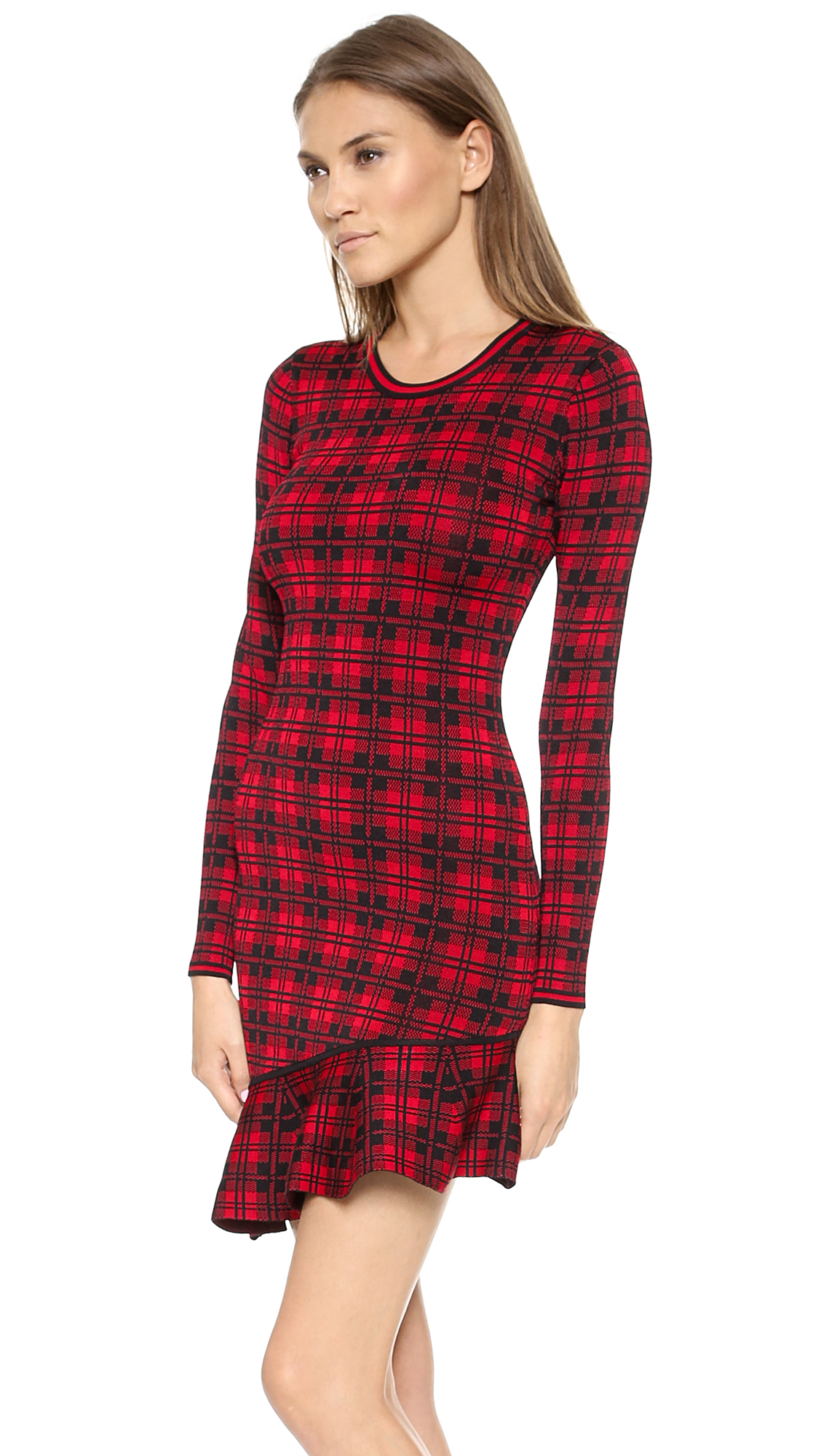 ronny kobo red dress