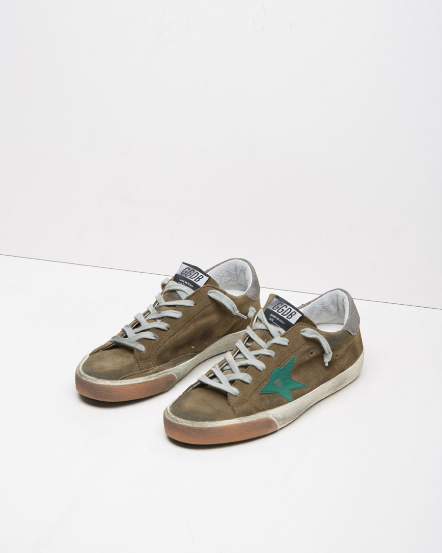 golden goose army green