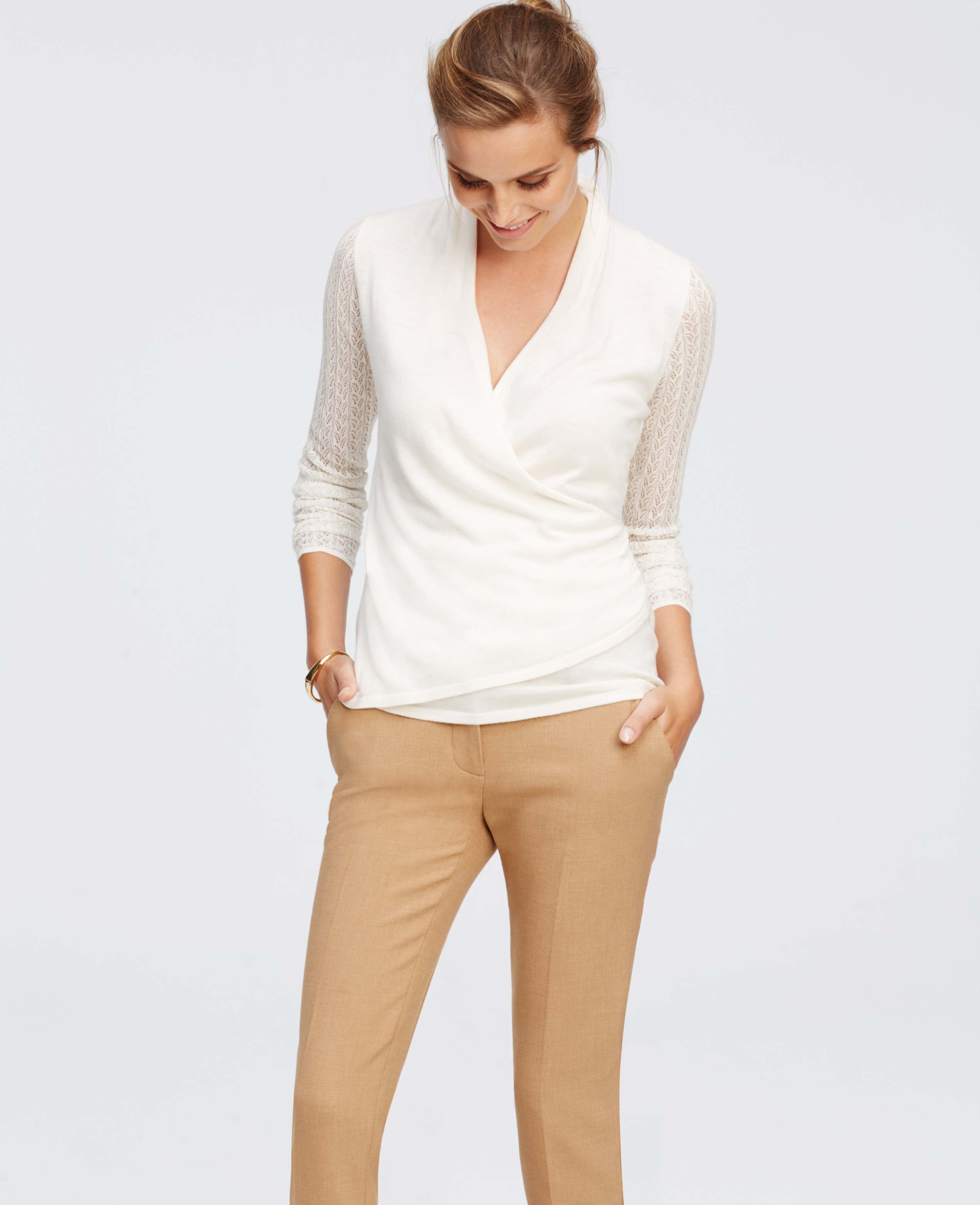 ann taylor wrap sweater