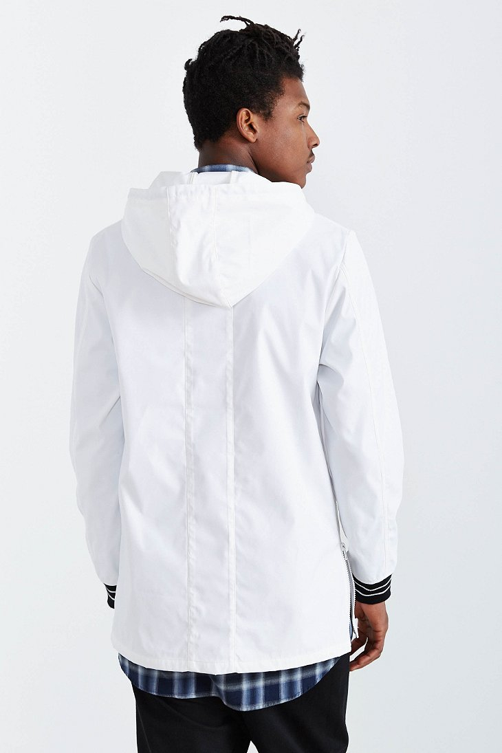 Download Zanerobe Denver Pullover Hooded Jacket in White for Men - Lyst