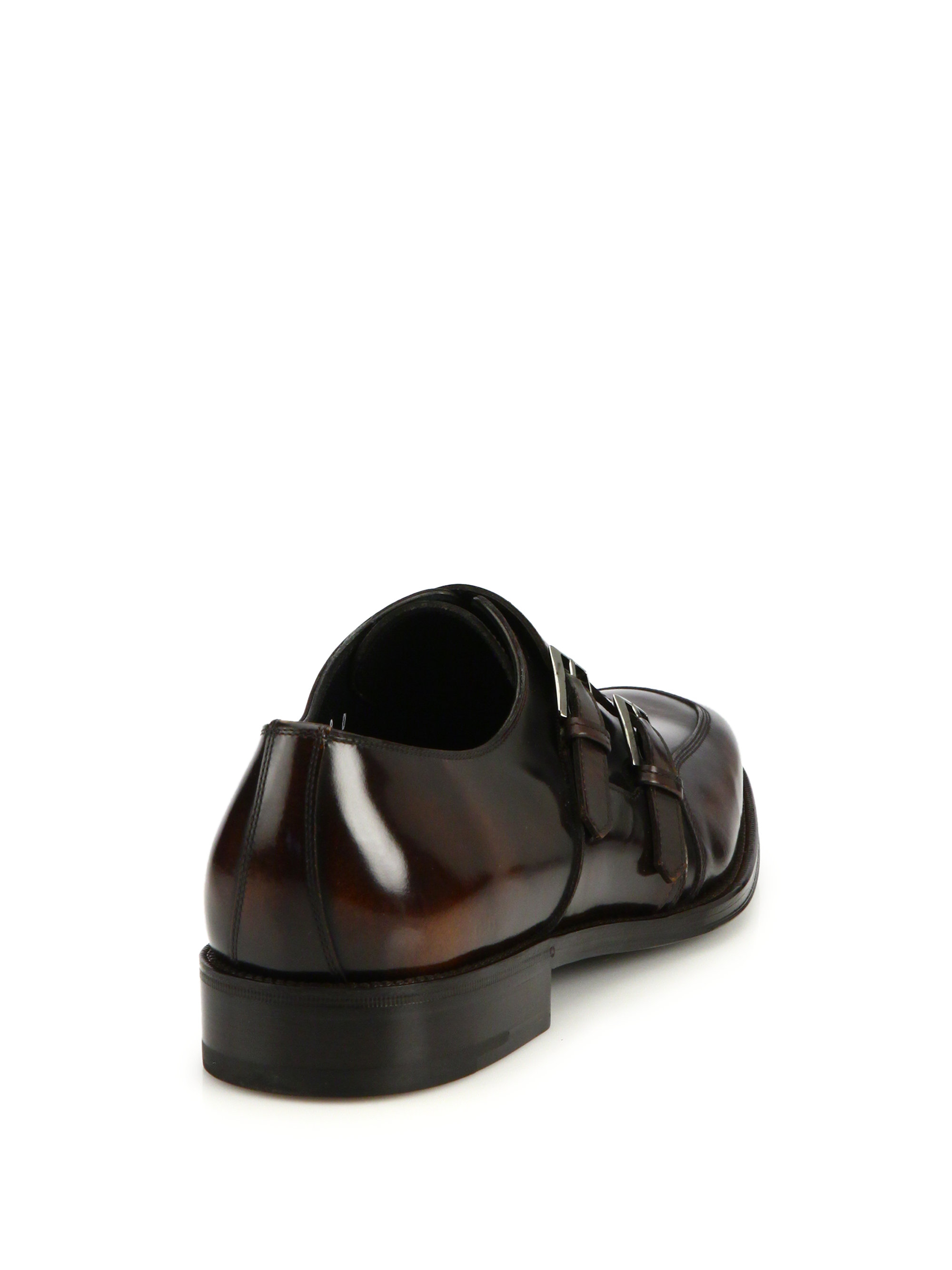 Salvatore Ferragamo Double Monk Strap Dress Shoes Salvatore Ferragamo Double Monk Strap Dress Shoes