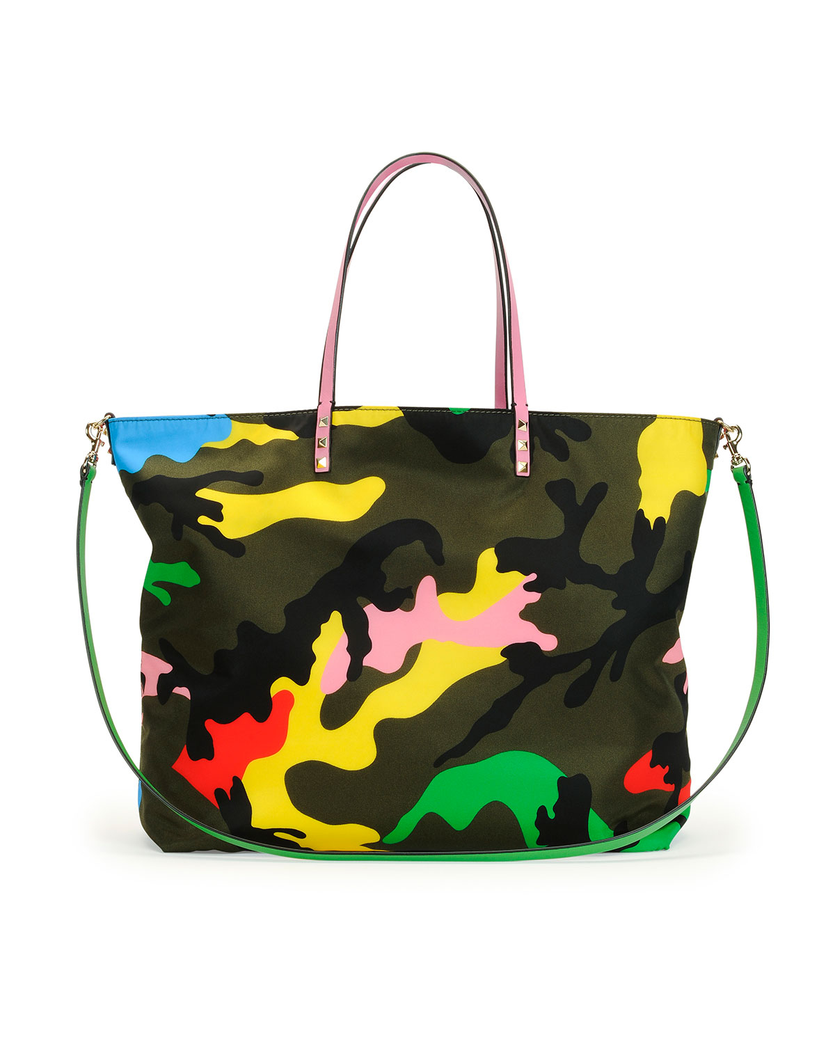 valentino camo tote