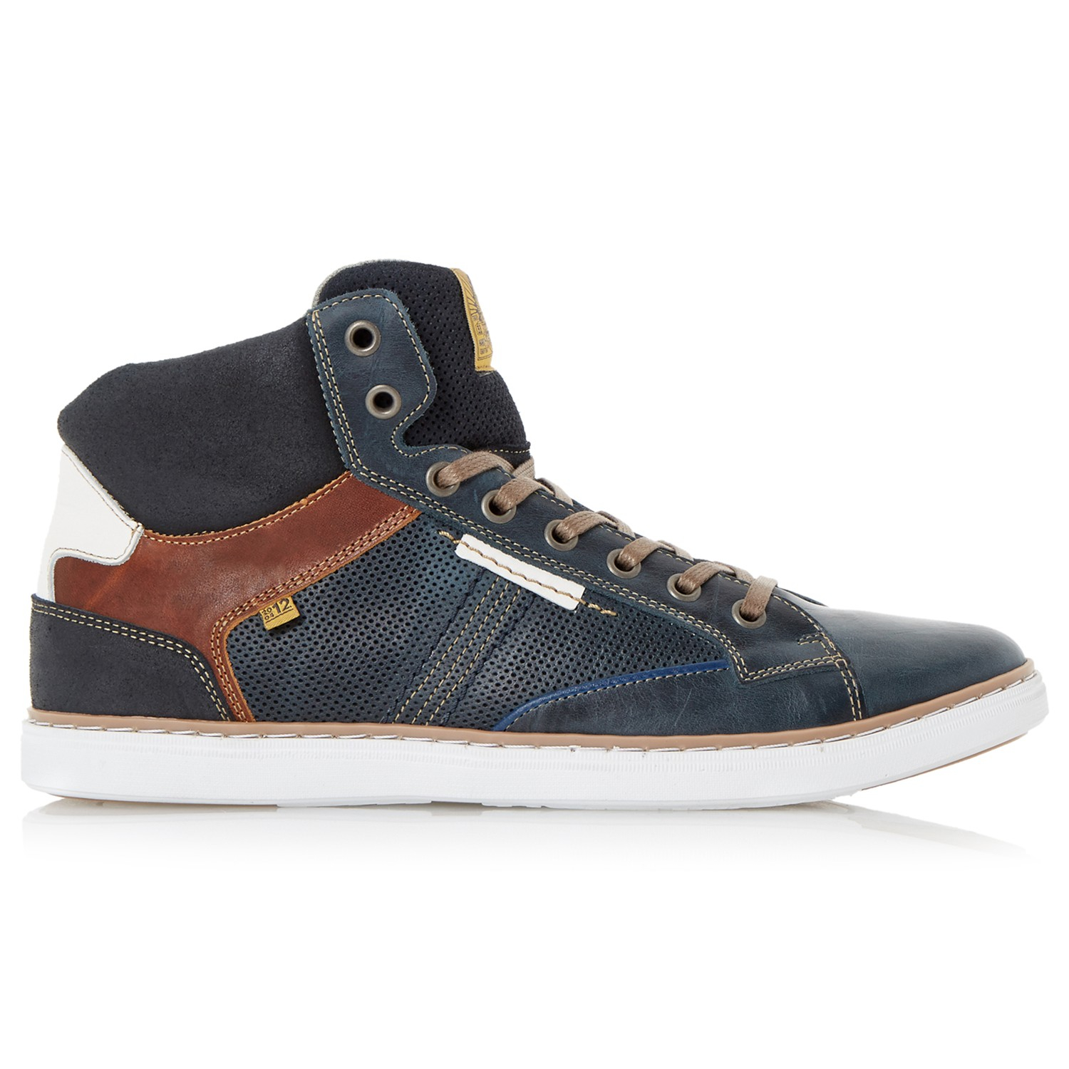 dune high top trainers