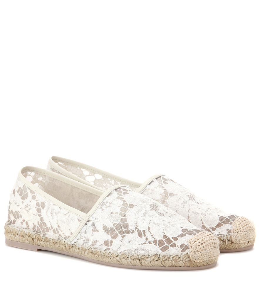 valentino espadrilles white