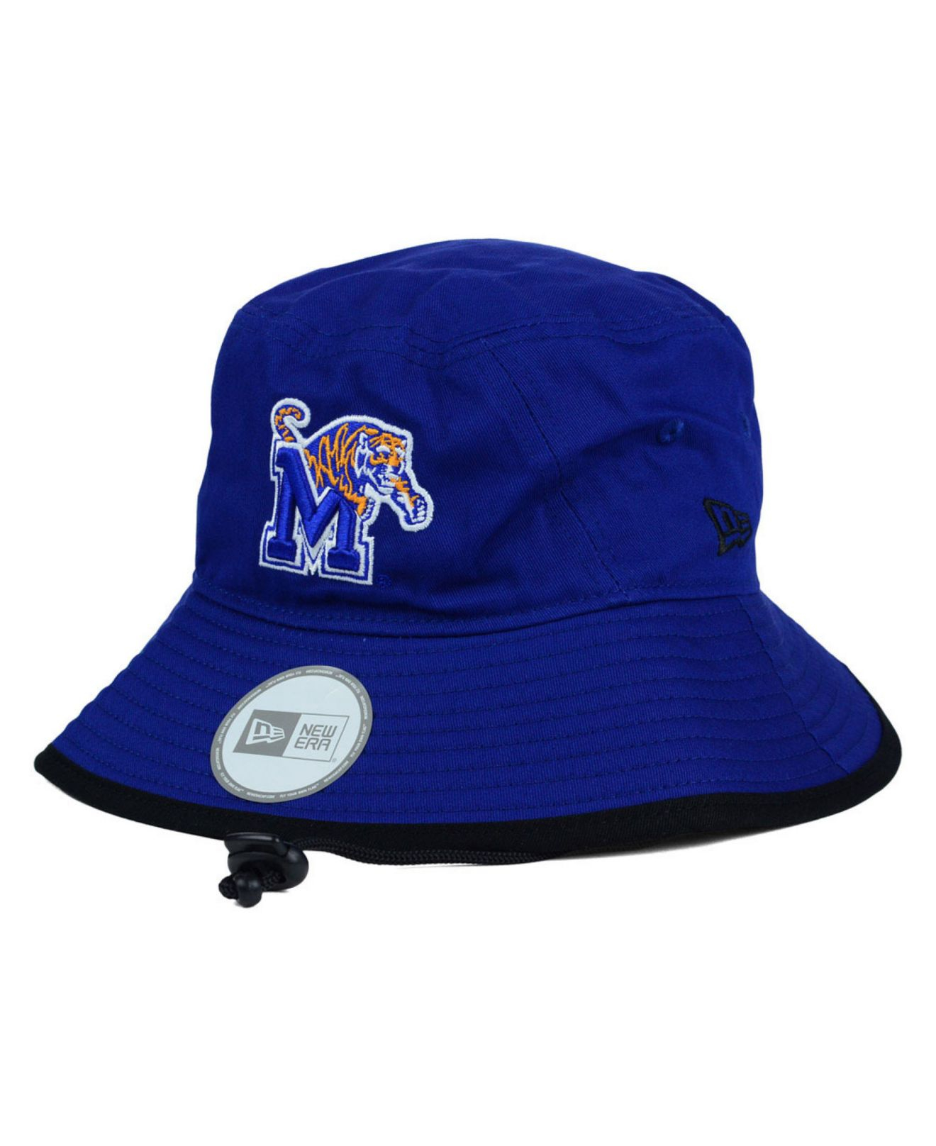 KTZ Kansas Jayhawks Tip Bucket Hat in Gray