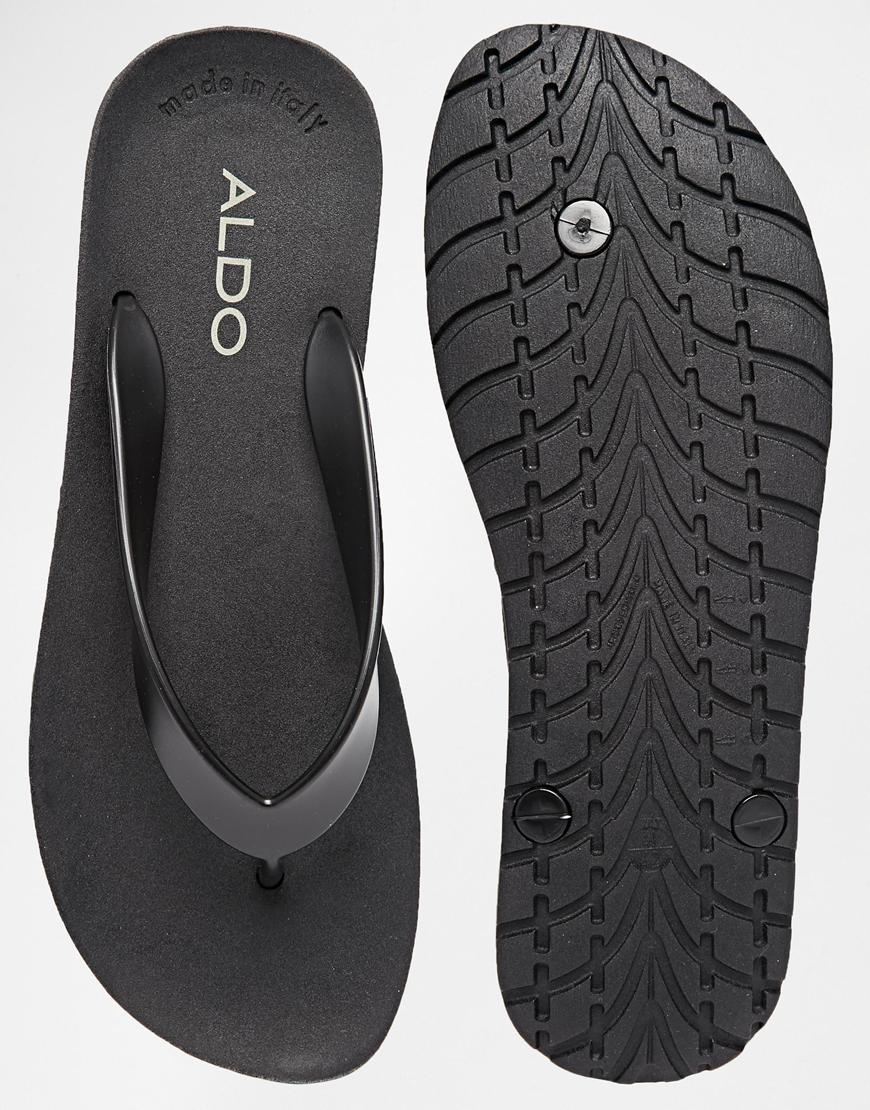 aldo flip flops mens