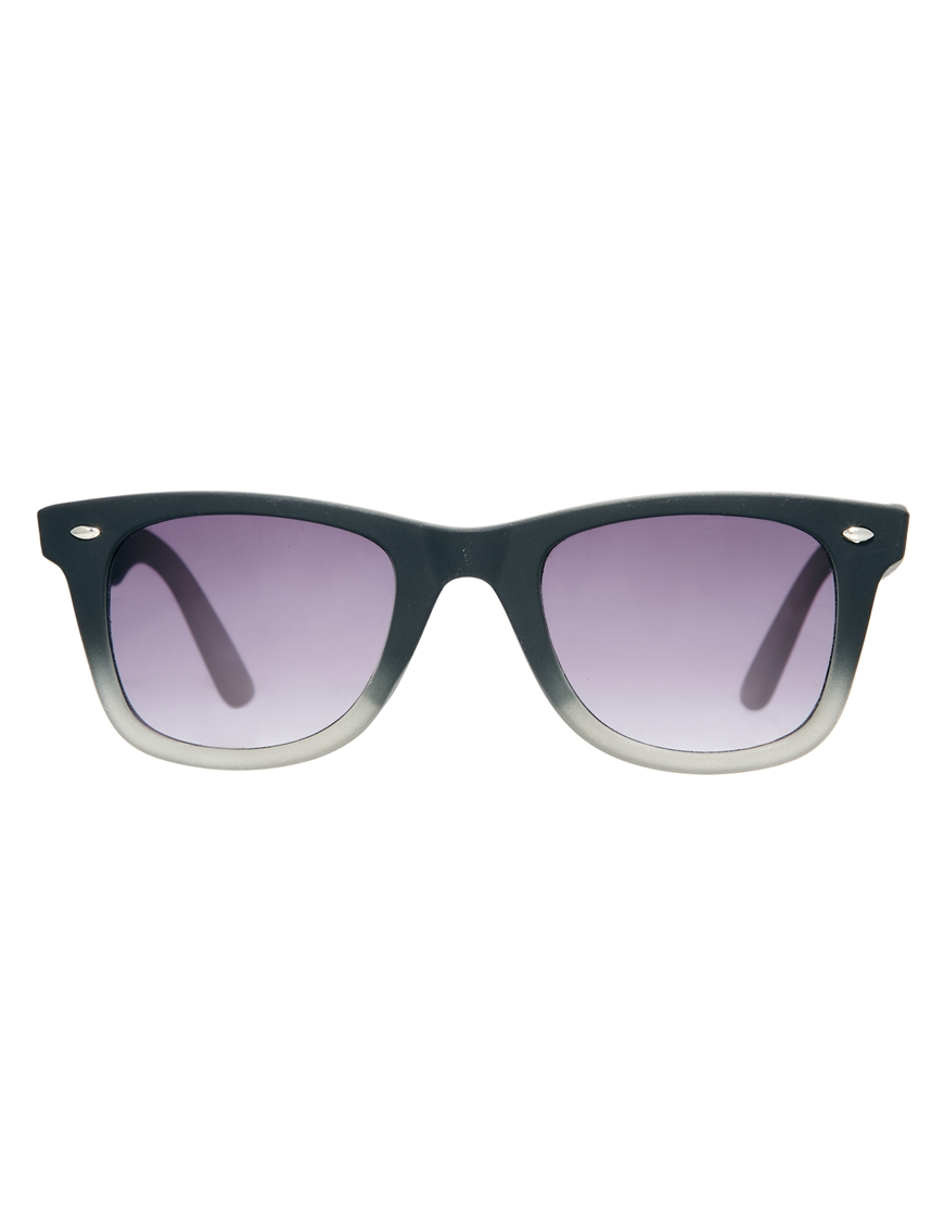 ASOS Wayfarer Sunglasses With Black To Grey Fade Frame for Men Lyst