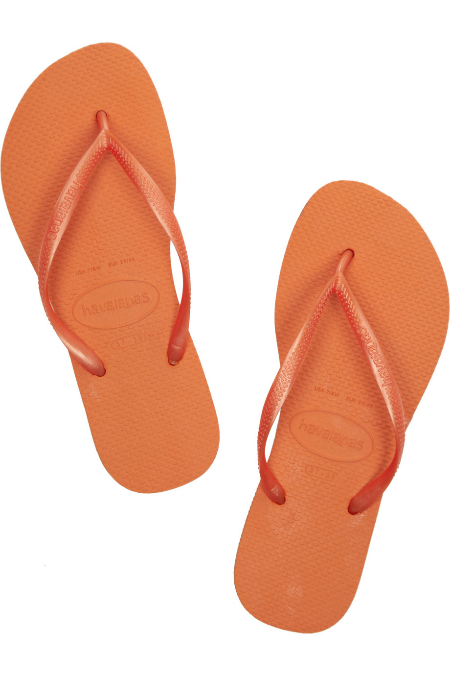 orange havaianas slim