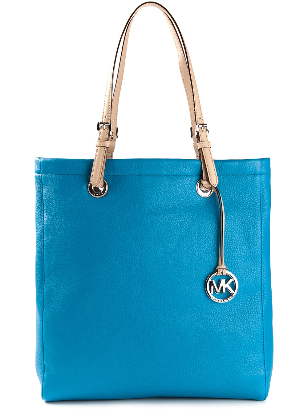 michael kors light blue tote