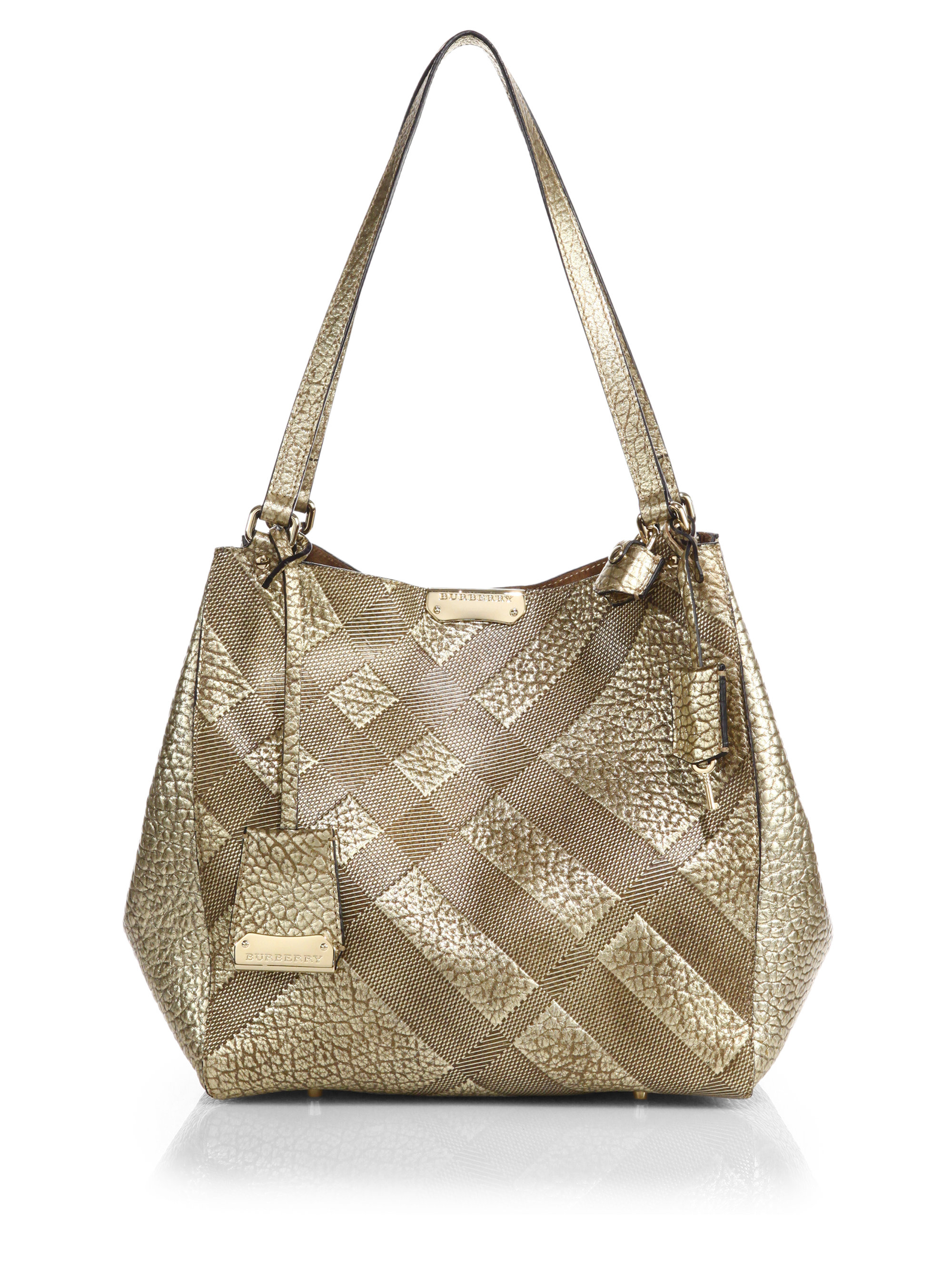 burberry bags gold