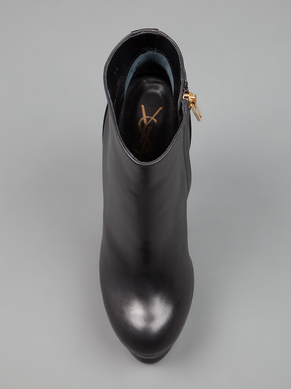 saint laurent platform ankle boots