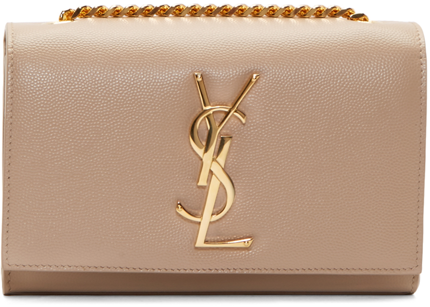 beige saint laurent bag