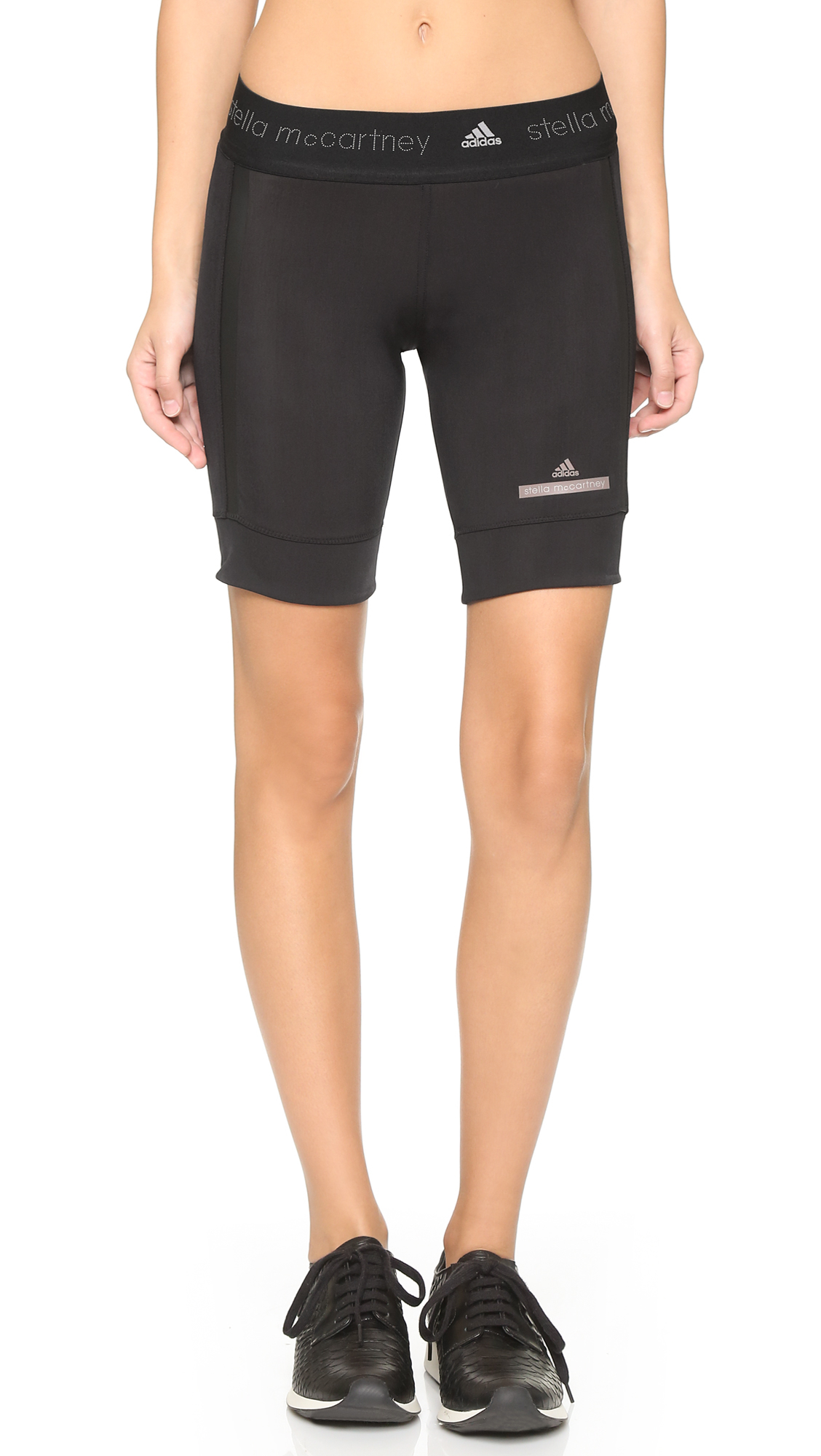 Lyst - Adidas By Stella Mccartney Running Climate Heat Shorts in Black